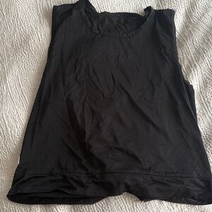 Vuori Black Sleeveless Tank Top